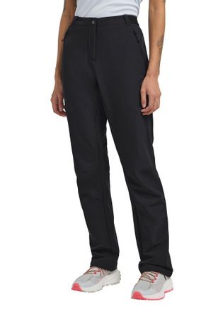 Jack Wolfskin Funktionshose JACK WOLFSKIN GEIGELSTEIN PANTS W, Damen, Gr. 34, Normalgr&ouml;ssen, schwarz, Obermaterial: 91% Polyester, 9% sonstige Fasern; Futter: 100% 