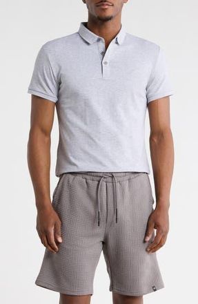 T.R. Premium Knit Polo in Heather Grey at Nordstrom Rack, Size Xx-Large