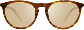 Revo Sage 64mm Rectangular Sunglasses in Amber Horn at Nordstrom Rack
