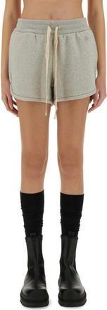Jil Sander Grey Cotton Shorts