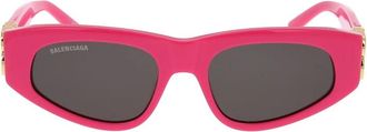 Balenciaga Zonnebrillen - Dames - Zonnebrillen - Roze - ONE Size - Accessoires