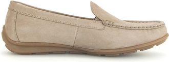Gabor Dames Beige Loafer - Gemakkelijke en Comfortabele Instapschoenen - Dames - Loafers - Beige - 36 EU - Schoenen