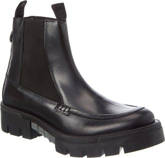 Karl Lagerfeld Karl Lagerfeld Apron Toe Leather Chelsea Boot