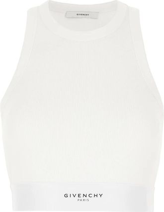 Givenchy Top - Dames - Tops zonder mouwen - Wit - S - Tops