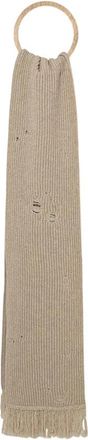 Maison Margiela Scarves - Dames - Wintersjaals - Bruin - ONE Size - Accessoires