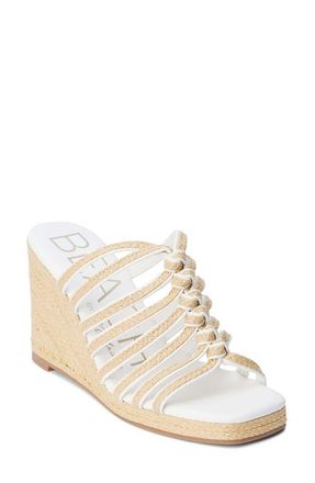 Matisse Footwear Laney Wedge Sandal in White at Nordstrom, Size 8