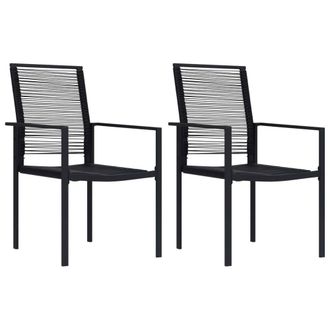 Berkfield Home 3 Piece Garden Dining Set in Black