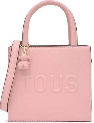Tous Tous - Gestructureerde Crossbody Tas - Dames - Tassen - Roze - Maat: ONE Size