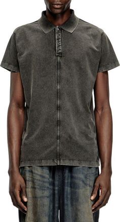 Diesel T-Nomely Polo in Black/Deni at Nordstrom, Size Xx-Large
