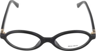 Miu Miu MU 01Xv Eyeglasses - Dames - Brillen - Zwart - 50 MM - Accessoires