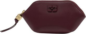 Ganni Wallets & Cardholders, female, Red, Size: ONE SIZE Bou Coin Purse Wallet