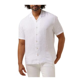 The Goodpeople Heren Casual Overhemd Sun - Heren - Korte mouwen Overhemden - Wit - M - Overhemden