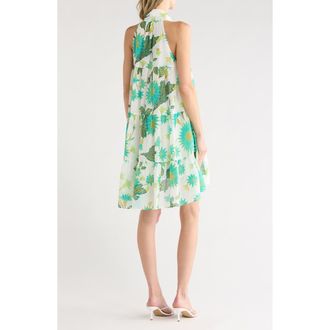Diane Von F&uuml;rstenberg Jade Cotton & Silk Dress in Marlene Batik Mid Ivory at Nordstrom Rack, Size Xx-Small