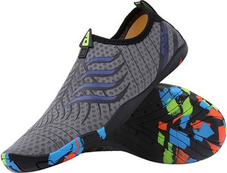 Generic Men Slippers Fleece Fun Print Non-Slip Memory Foam Slipper With Fluffy Lining Warm Casual House Shoes Memory Foam Cosy Lightweight Mens Slippers Close