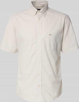 Fynch-Hatton Fynch-Hatton Modern Fit Freizeithemd mit Brusttasche und Logo-Stitching in Hellgruen, Gr&ouml;&szlig;e 3XL