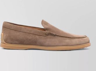 Tod's suede loafers