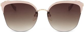 Ana Hickmann AH3187 05A Womens Sunglasses Gold Size 61