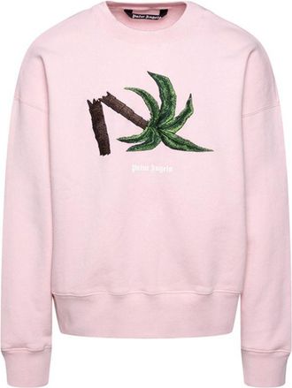 Palm Angels Multicolor Cotton Mens Sweatshirt