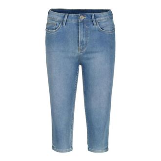 Garcia Garcia, Dames, Korte broeken, Blauw, Maat: W34 Katoen