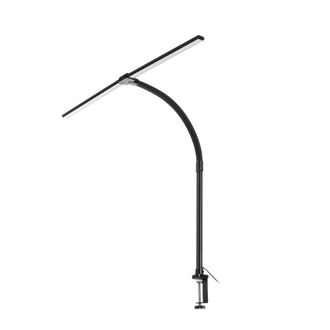 Lindby L&aacute;mpara de mesa de metal negro