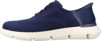 Skechers Hombre, Deporte, Azul, Talla: 41 EU