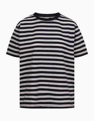 Trespass Womens Trespass Womens/Ladies Jemima Striped Casual T-Shirt - Navy - Size: 18/16