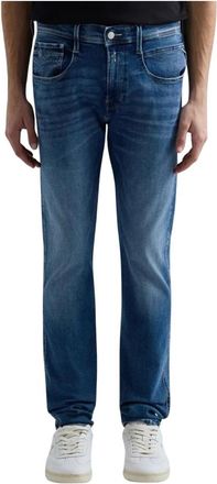 Replay Anbass Slim-fit Jeans - Heren - Slim Fit Jeans - Blauw - W36 - Katoen - Jeans