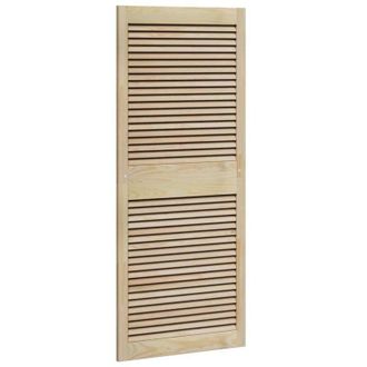 vidaXL Puerta De Armario Otro Con Puerta Marr&oacute;n 140.5 X 59.5 X 2.1 Cm Vidaxl