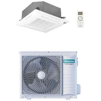 Hisense Climatizzatore Condizionatore Hisense Cassetta Round-Flow Serie Super R32 36000 BTU AUC105UR4RKC8 INVERTER Classe A++/A+