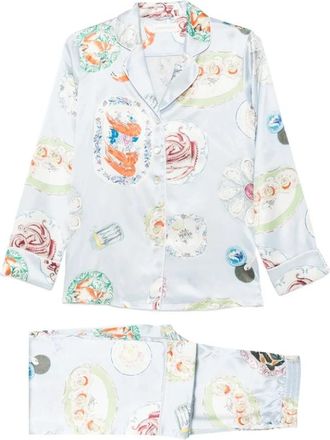 Olivia Von Halle Olivia Von Halle Ondergoed - Dames - Pyjama - Veelkleurig - XS - Nachtkleding