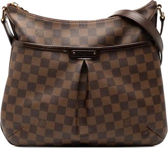 Louis Vuitton Borsa a tracolla Bloomsbury PM in tela Damier Eb&egrave;ne 2010 - Marrone