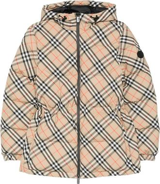 Burberry Check Quilted Jacket