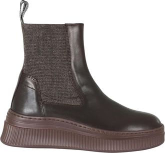 Voile Blanche Chelsea Boots - Dames - Chelseaboots - Bruin - 38 EU - Schoenen