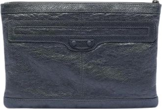 Balenciaga Pre-owned Clutches, female, Black, Size: ONE SIZE Pre-owned Clutch Bag