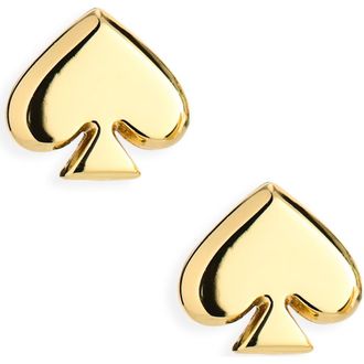Kate Spade New York spade stud earrings in Gold at Nordstrom