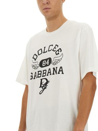 Dolce & Gabbana Cotton T-Shirt - White