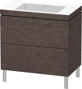 Duravit Duravit - Lavamanos Para Muebles L-cube C-bonded Con Base De Pie