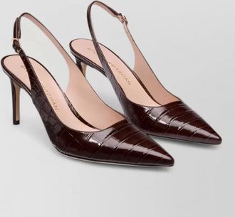 Stuart Weitzman silk pumps
