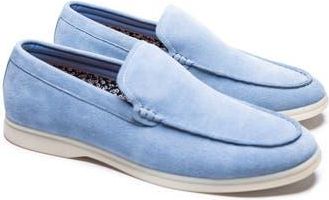 Tailorbyrd Mitchell Suede Loafer in Sky Blue at Nordstrom Rack, Size 10.5