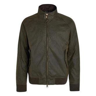 Barbour Jassen, Heren, Groen, M, Katoen, Porton Wax Jacket
