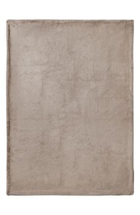 Lucky Brand Faux Fur Throw in Tan at Nordstrom Rack