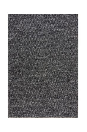 Flair Rugs Alfombra de lana efecto burbuja gris 120x170cm