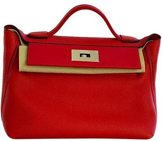 Hermès Rouge de Coeur 24/24 29 PHW