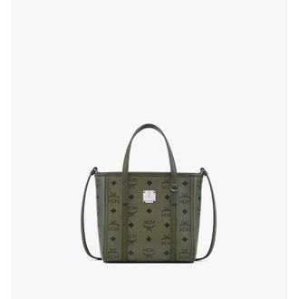 MCM Mini Toni Top-Zip Shopper in Visetos