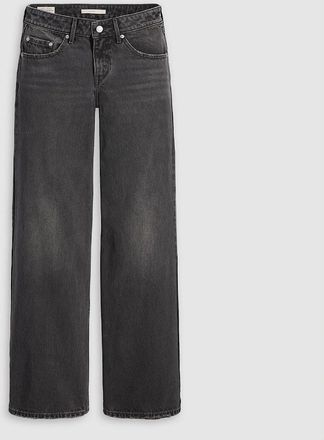 Levi's Womens Low Rise Wide Leg Jeans - Black - Size: 32 l32