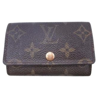 Louis Vuitton Pre-owned Accessories, unisex, Brown, Size: ONE SIZE Pre-owned Canvas Key-holder