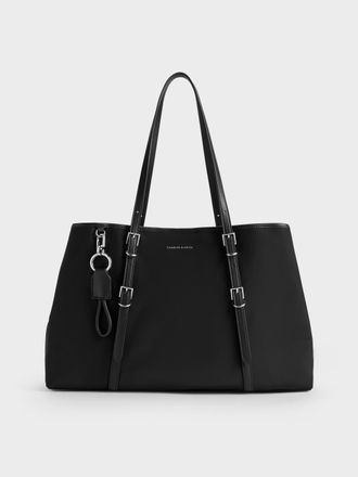 Charles & Keith Levy Nylon Tote Bag