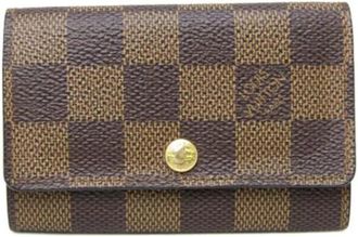 Louis Vuitton Pre-owned Canvas key-holders - unisex - Vintage Accessoires - Bruin - ONE Size - Vintage