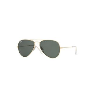 Ray-Ban Sunglasses, unisex, Yellow, 55 MM, Aviator Sunglasses