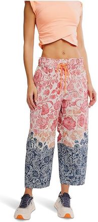 Free People Movement Printed In The Wild Pants Womens Clothing Vintage Floral Combo : MD (Womens 8-10), Nylon